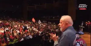 Lula | 'Como a gente vai convencer o pequeno e o médio empresário a votar em nós?', perguntou Lula | Foto: Reprodução/YouTube/PT