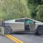 Cybertruck Tesla acidente