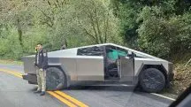 Cybertruck Tesla acidente