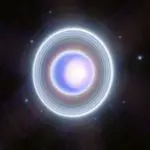 imagem urano nasa | Nova imagem de Urano registrada pelo Telescópio James Webb | Foto: NASA/ESA/CSA/STScI