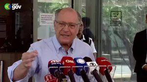 O vice-presidente da República e ministro do Desenvolvimento, Indústria, Comércio e Serviços, Geraldo Alckmin