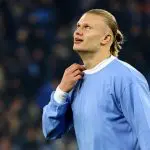 Haaland | Haaland, em partida no Etihad Stadium, em Manchester, na Inglaterra - 28/12/2023 | Foto: Carl Recine/Reuters