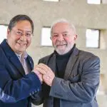 Luis Arce presidente da Bolivia e Lula