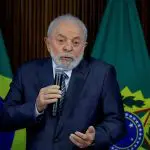 Lula | Lula, durante seu discurso na reunião sobre a Comissão Nacional do G20, no Palácio do Planalto, em Brasília, em 23 de novembro de 2023 | Ueslei Marcelino/Reuters