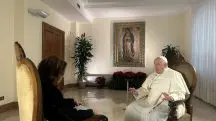 Papa Francisco em entrevista para Valentina Alazraki