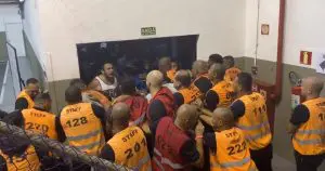 Santos tumulto votação