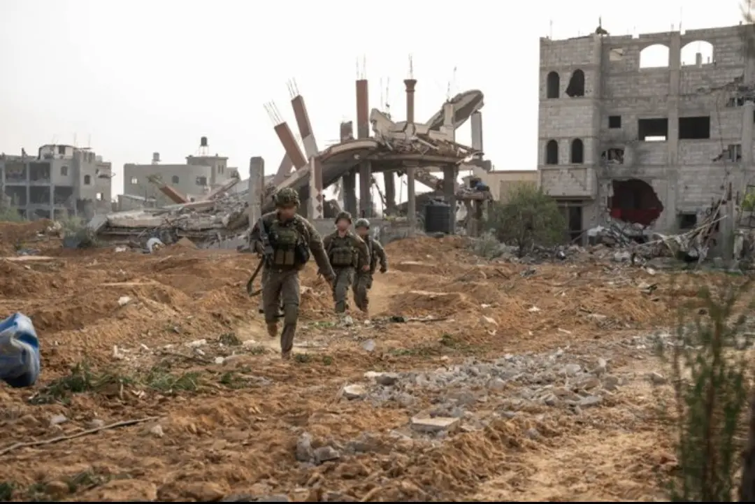 tropas israelenses no sul de Gaza