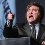 Milei | Milei afirmou que há 'lentidão' no Congreso da Argentina por causa de 'subornos' | Foto: Reprodução/Instagram/tato_aguilera