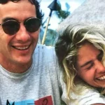 Foto de Adriane Galisteu e Ayrton Senna