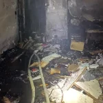 incêndio prédio belo horizonte | As chamas começaram no apartamento 303, e a fumaça se alastrou pelo edifício de 15 andares | Foto: Divulgação/CBMMG