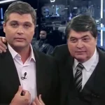 Foto dos apresentadores Joel Datena e José Luiz Datena