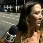 Foto de Juliane Massaoka, repórter da TV Globo