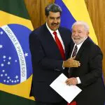 Lula venezuela guiana | Luiz Inácio Lula da Silva recebe Nicolás Maduro, presidente da Venezuela, no Palácio do Planalto, em Brasília (29/05/2023) | Foto: Marcelo Camargo/Agência Brasil