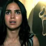 Foto da atriz Melissa Barrera no filme Pânico