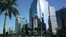 Prédios na Av. Faria Lima, um das regiões mais importantes para a economia da cidade de São Paulo