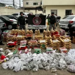 Polícia | As drogas foram encontradas por cães farejadores | Foto: Divulgação/PM-RJ