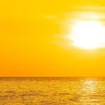 previsão do tempo - onda de calor - sol e mar