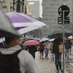 Brasil alertas ventos - São Paulo chuva