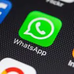 WhatsApp áudio visualização única