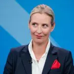 A líder do partido de direita "Alternativa para a Alemanha" (AfD, na sigla em alemão), Alice Weidel