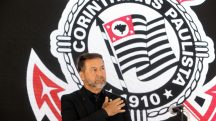 Corinthians | Augusto Melo, na cerimônia de posse presidencial | Foto: José Manoel Idalgo/Agência Corinthians