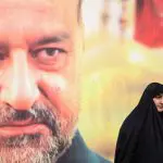 Estado Islâmico | Zeinab, filha de Qasem Soleimani, comparece à cerimônia fúnebre do conselheiro sênior da Guarda Revolucionária do Irã, Sayyed Razi Mousavi, que foi morto em um ataque aéreo israelense perto da capital síria, Damasco - 28/18/2023 | Majid Asgaripour/Wana/Reuters