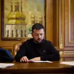 Zelensky Ucrânia - Desde novembro, quando Zaluzhny admitiu a falta de êxito na contra-ofensiva ucraniana, a relação entre ele e Zelensky ficou mais delicada | Foto: Reprodução/Twitter/X/@ZelenskyyUa