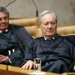 Marco Aurélio e Lewandowski | Marco Aurélio e Lewandowski, durante sessão no Supremo Tribunal Federal | Foto: Fabio Rodrigues Pozzebom/Agência Brasil