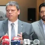 Tarcísio de Freitas e Ricardo Nunes