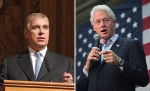 Principe Andrew e Bill Clinton