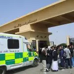 Rafah fronteira Egito Gaza