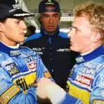 Schumacher e Herbert Fórmula 1