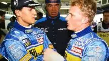 Schumacher e Herbert Fórmula 1