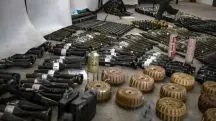 Foguetes de fabricação norte-coreana usados pelo Hamas