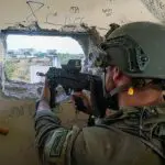 Soldado de Israel em Gaza