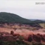 Barragem de Brumadinho - A tragédia afetou a vida de 23 mil pessoas na cidade de Brumadinho | Foto: Reprodução/Vídeo/Twitter/X/@pablommachado