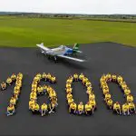 Embraer | O avião Ipanema, da Embraer, atingiu a marca de 1600 unidades produzidas | Foto: Divulgação/Embraer