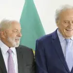 O petista anunciou que Lewandowski seria ministro da Justiça e Segurança Pública em 11 de janeiro | Foto: Marcelo Camargo/Agência Brasil