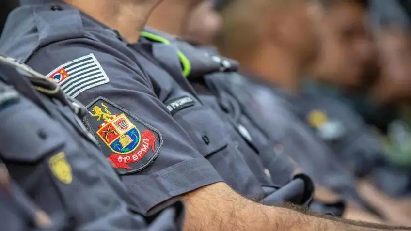 Operação da Polícia Militar em Guarujá