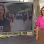 Foto de Ana Paula Campos e Zelda Mello no SP1, da TV Globo