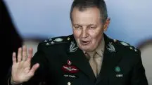 O comandante do Exército, Tomás Paiva, durante cerimônia de apresentação dos Oficiais-Generais recém-promovidos, realizada no Clube da Aeronáutica, em Brasília - 19/12/2024 | Foto: Wilton Junior/Estadão Contéudo