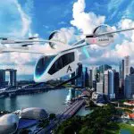 Carros voadores | O desempenho brasileiro foi bastante favorecido pelo desenvolvimento de um EVTol por parte da EVE, uma empresa subsidiária da Embraer | Foto: Divulgação/Embraer