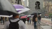 Chuva previsão do tempo são paulo frio