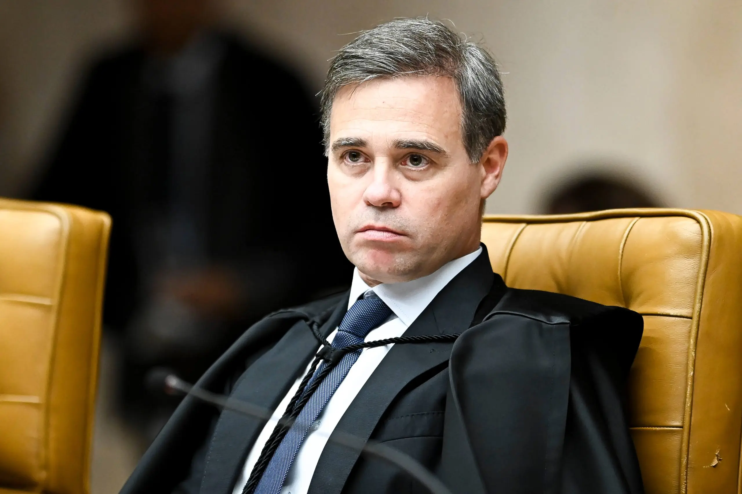 O ministro do STF André Mendonça, durante sessão plenária na Corte - 08/02/2024 | Foto: Ton Molina/Estadão Conteúdo