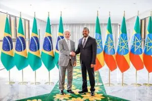 Lula e Abiy Ahmed