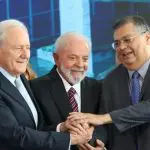 Lula, Lewandowski e Dino