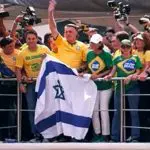 Bolsonaro ato pela Democracia