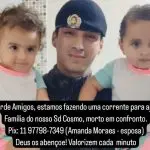 Wesley Cosmo deixou duas filhas gêmeas pequenas | Foto: Reprodução/Instagram/@baep_pmesp