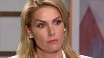 Foto da apresentadora Ana Hickmann em entrevista para a Record