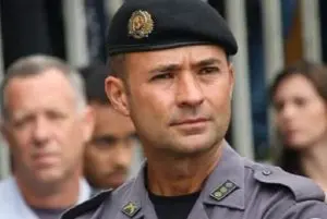 Coronel Mello Araújo nos tempos de atuação na Polícia Militar de São Paulo